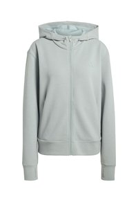 DESIGNED FOR TRAINING FULL ZIP HOODED - Majica s kapuljačom i patentnim zatvaračem - sage