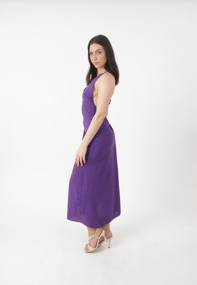 Robe D'été à Bretelles Max Et Cléo - Taille 2 - Violet Uni - Neuf Avec étiquettes