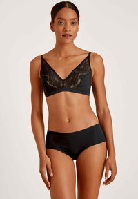 Calida NATURAL SKIN LACE - Triangel BH - black cc