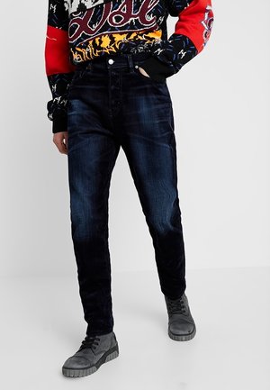 Relaxed fit jeans - dark-blue denim