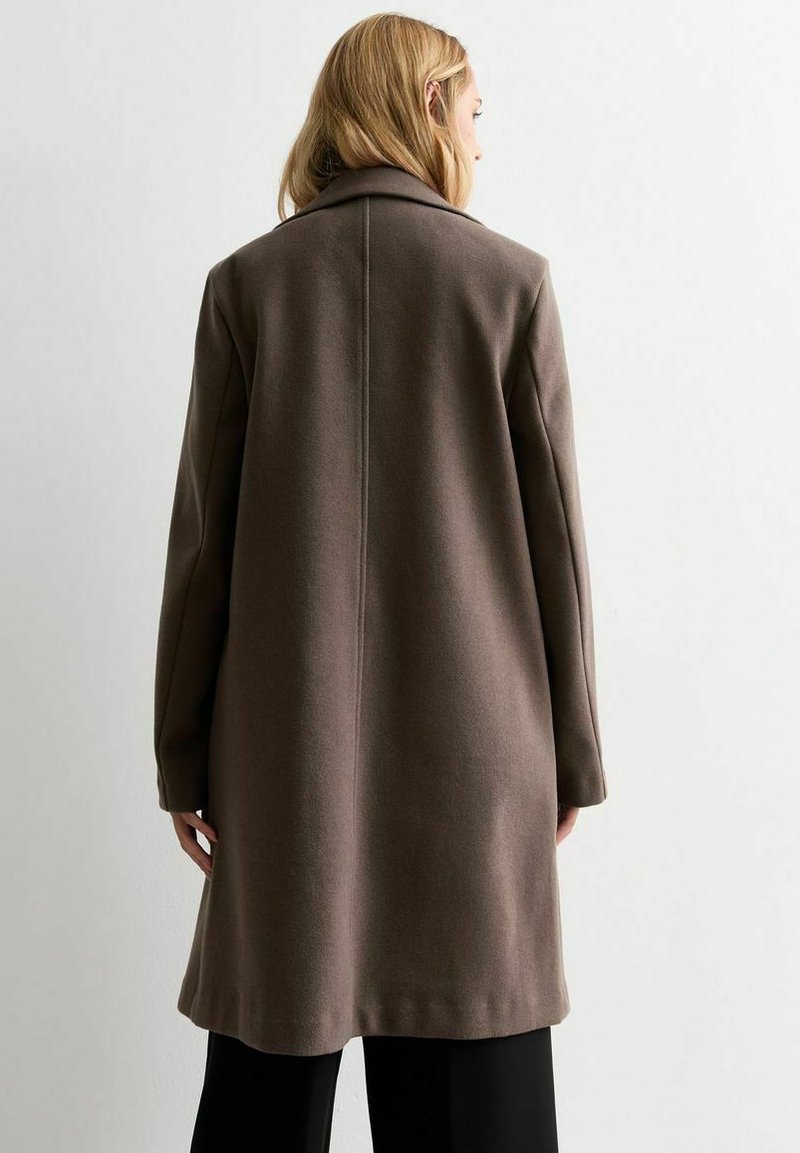 New Look UNLINED Klassischer Mantel mink/beige Zalando