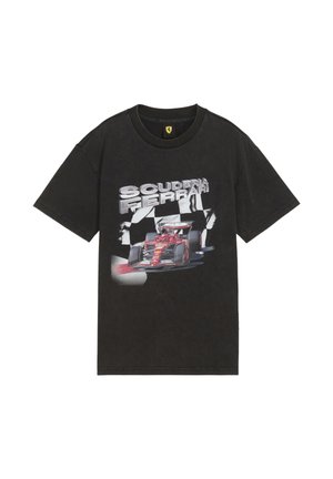 SCUDERIA FERRARI CAR GRAPHIC  - T-Shirt print - black