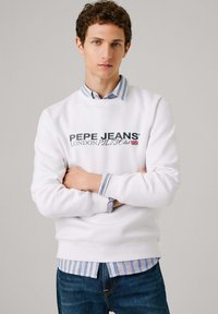 Pepe Jeans MATTHEW CREW - Felpa - white