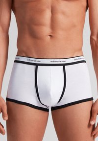 IUMAN Intimissimi Uomo STRETCH MIT LOGO - Calzoncillos - weiss schwarz