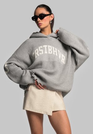 WRSTBHVR TOVE HOODIE - Jumper - grey melange