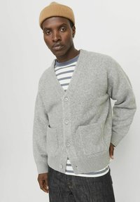 Jack & Jones PREMIUM JORWINTER CROPPED  - Adīta jaka - light grey melange