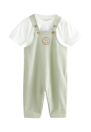 SET - Lihtne T-särk - sage green