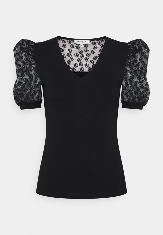 DIBOS - T-shirt con stampa - noir