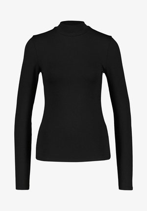 DAMEN EMATA - Tops ar garām piedurknēm - schwarz