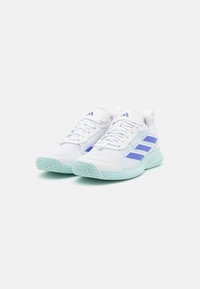 adidas Performance AVAFLASH  - Clay court tennis shoes - white