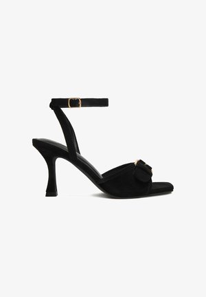 Jenny, Højhælede sandaletter / Højhælede sandaler - black