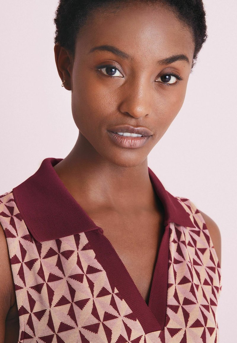 Damen Freizeitkleider | Next SLEEVELESS COLLAR Jerseykleid pink - ZD74661 Damen Freizeitkleider | Next SLEEVELESS COLLAR Jerseykleid pink - ZD74661
