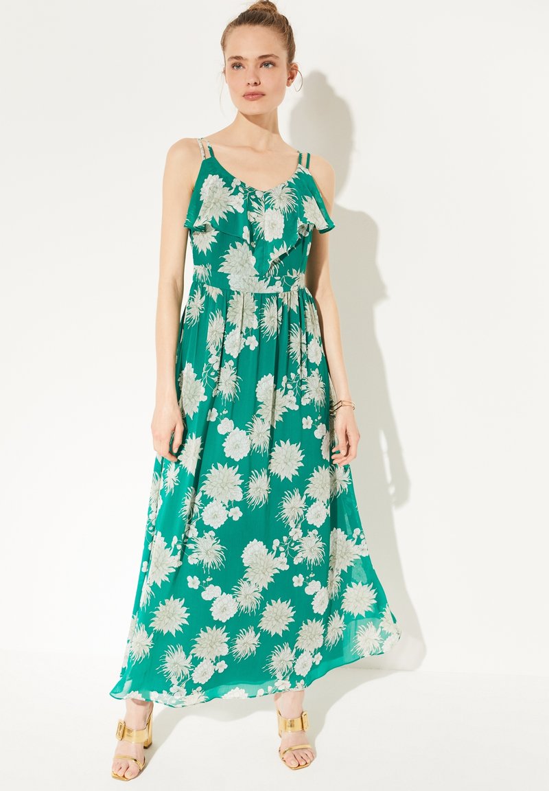 comma-maxikleid-green-big-flowers-gr-n-zalando-de