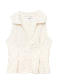 TEXTURED - DART - Pikeepaita - beige