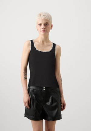 VMVIOLA TANK - Top - black/white