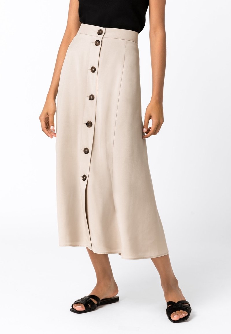 HALLHUBER Jupe trapèze - beige