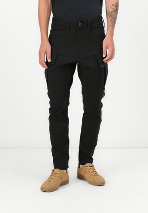 G-STAR, ZIP PKT 3D SKINNY CARGO 2.0 - Cargo trousers - black