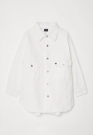 Button-down blouse - white