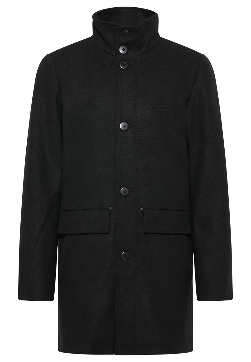 Herren Trenchcoats | DreiMaster DREIMASTER BARADELLO Klassischer Mantel schwarz - BD71210 Herren Trenchcoats | DreiMaster DREIMASTER BARADELLO Klassischer Mantel schwarz - BD71210