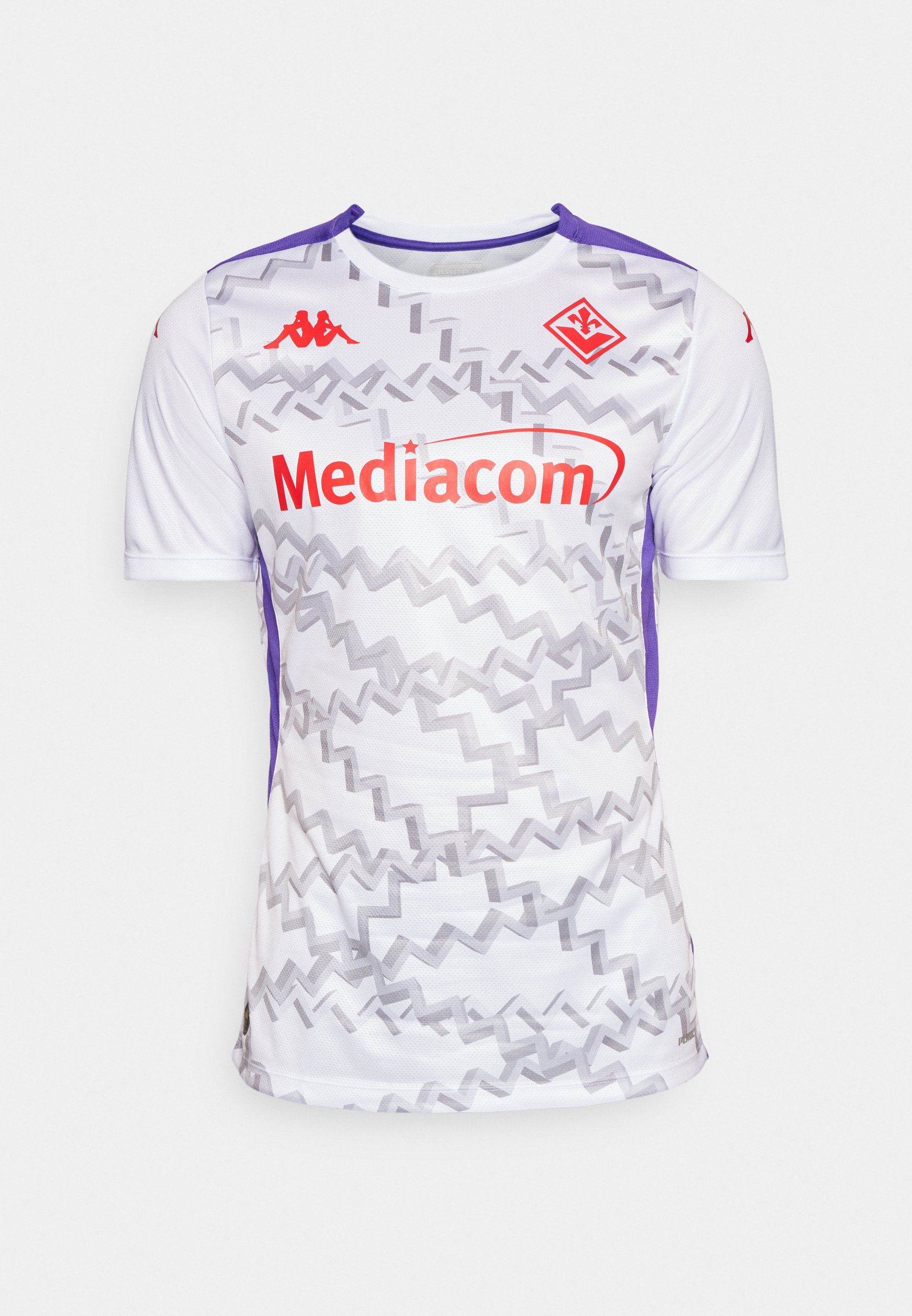 Maillot Officiel Fiorentina Kappa Pro 8 - Blanc, Taille L, Technologie Aboupre (football, Supporter) - 8
