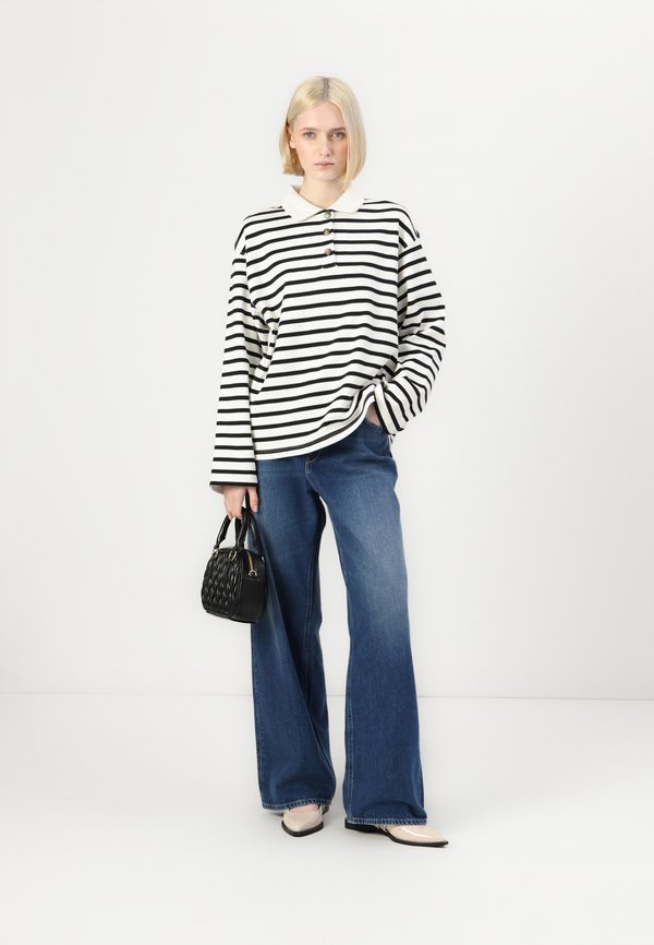 SLFWADA STRIPE COLLAR - Polo shirt3