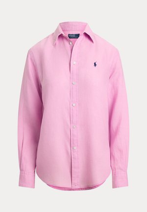CLASSIC FIT LINEN SHIRT - Cămașă - carmel pink