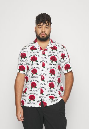 Brave Soul Skjorter - white/multi print