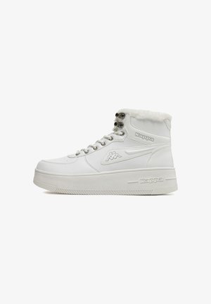 Kappa, KAPPA SNEAKERS WOMEN'S WHITE VSKA007 - Sneakers high - white