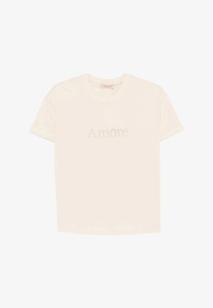 TWINSET, T-shirt con stampa - parchment