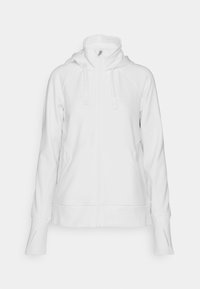 Athleta TRIUMPH HOODIE - Camisola com fecho - white