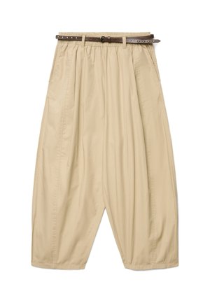 Terranova, PANTALONE LUNGO TINTA UNITA - Pantaloni - beige scuro