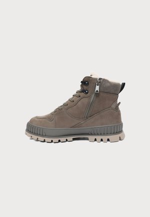Palladium, PALLASHOCK UNISEX - Зимни ботуши - major brown