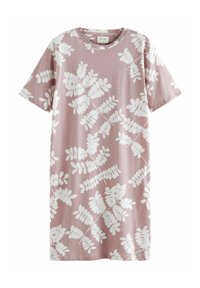Next REGULAR FIT  - Yöpaita - pink leaf