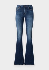 NEW LOLA BOOTCUT - Bootcut jeans - blue