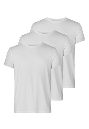 Resteröds 3-PACK O-NECK SOFT  - T-Shirt basic - white