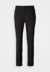 SLIM STRETCH - Chino kalhoty - black