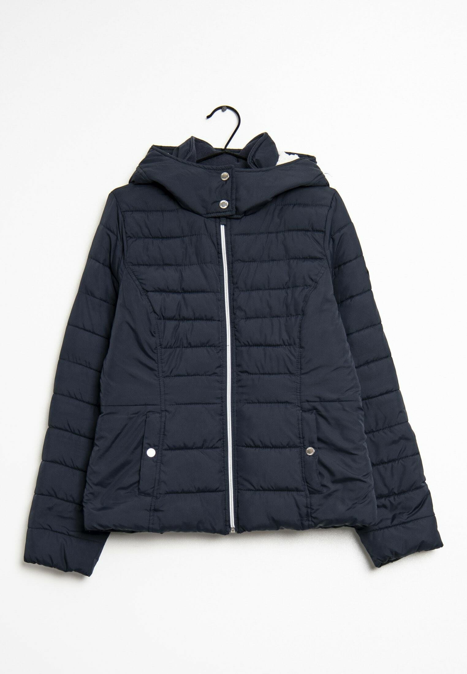 Zalando Hollister Schwarze Jeansjacke Hollister Damen Jacke Blau Hollister Winterjacke Blue/blau (Pre