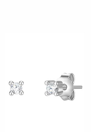 ZIRKONIA MODESCH - Oorbellen - silver-coloured