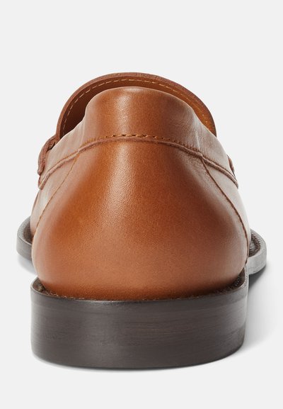 Polo Ralph Lauren CALFSKIN PENNY LOAFER - Pantofi slip-on - brown