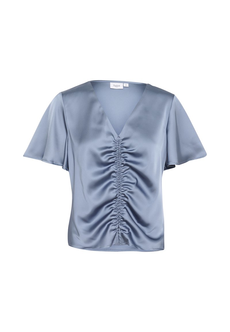 Saint Tropez Blouse blauwgrijs
