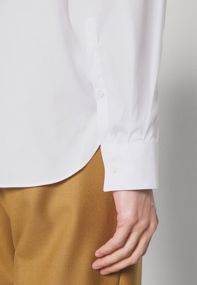 Neil Barrett SLIM BOLT COLLAR DETAIL LONG SLEEVE SHIRT - Camisa - white