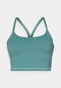 ONE FITTED CROP - Topp - bicoastal/light orewood burn