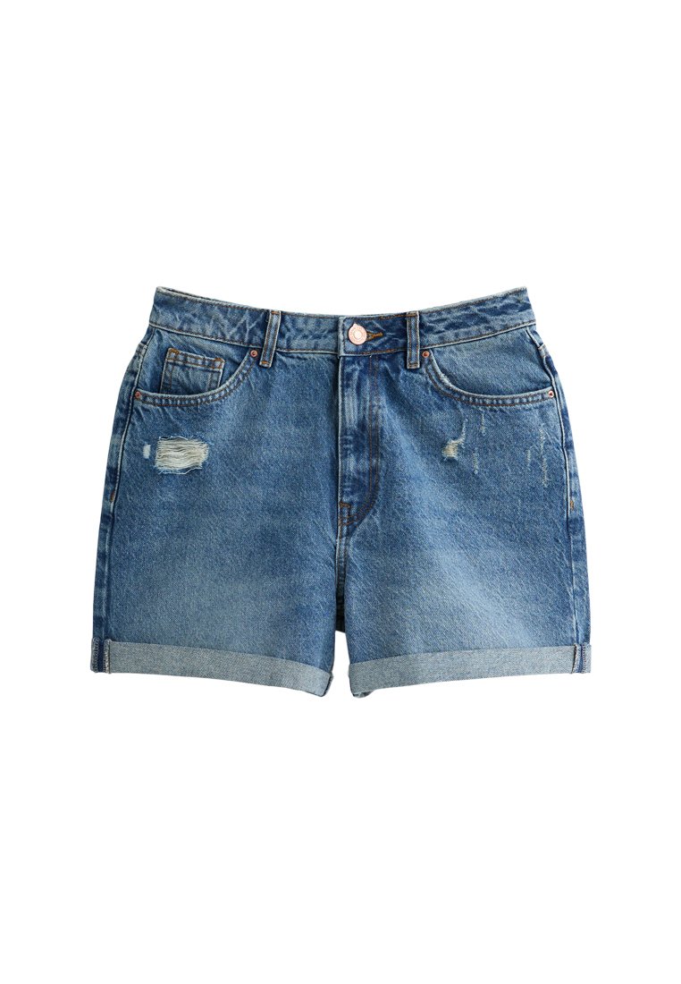New Look Jeansshort blauw