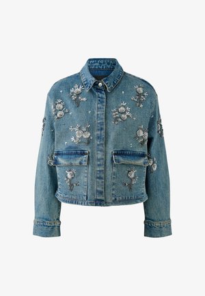Oui, JEANSJACKE - Jeansjacke - blue