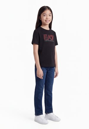 EA7 Emporio Armani UNISEX - Tričko s potlačou - black