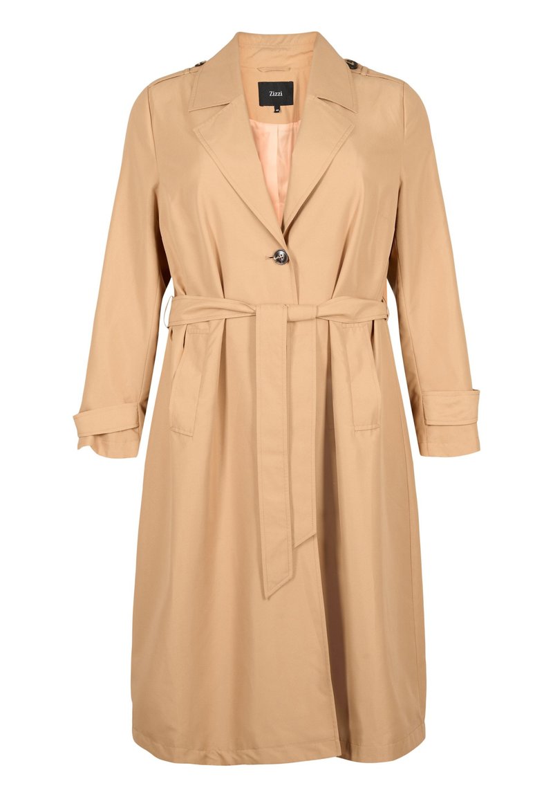 Zizzi - Trenchcoat - beige, Förstora