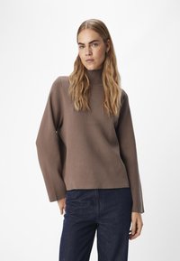 Object OBJREYNARD HIGH NECK - Jumper - morel