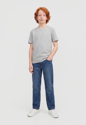 Jack & Jones Junior JJICHRIS JJCREW - Jeans Straight Leg - blue denim