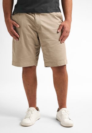 PLUS SIZE WITH BELT WAVEVIEW - Shorts - light tan
