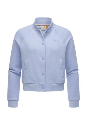 COLLEGE SIMONETTE - Mikina so zipsom - blue melange